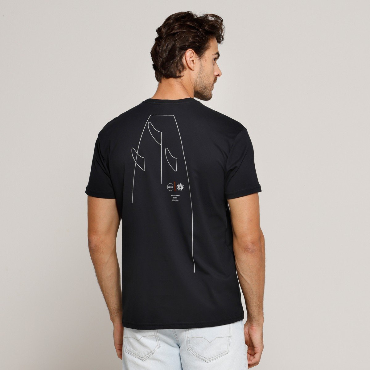 Camiseta Masculina VLCS Prancha - Conforto e Surf