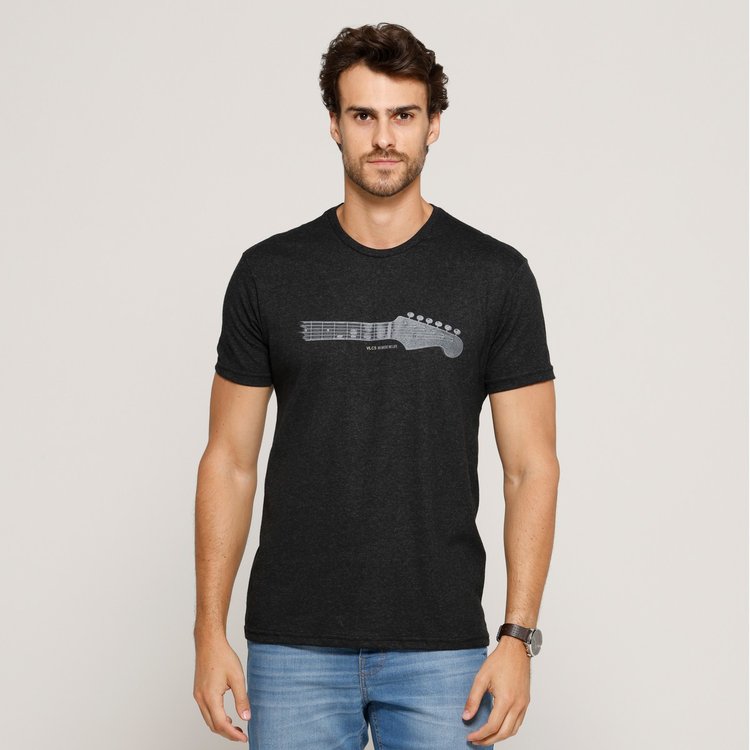 Camiseta Slim Fit VLCS Guitarra